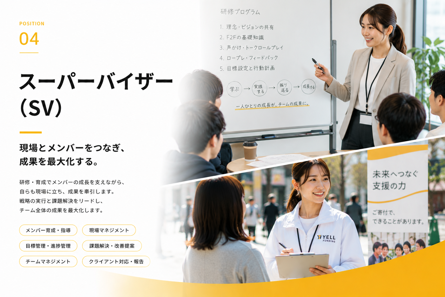スーパーバイザー候補のイメージ